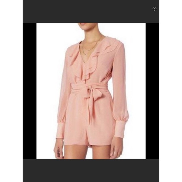 Blush Pink Exclusive Genoa Romper/Jumpsuit - Picture 2 of 11